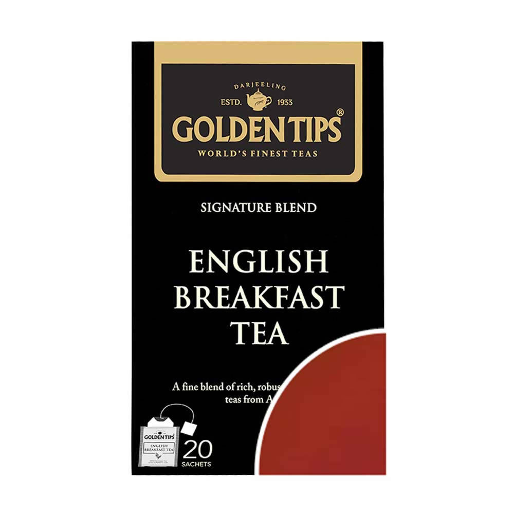 Golden Tips English Breakfast Tea Bags - Distacart