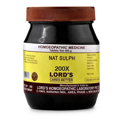 Lord's Homeopathy Nat Sulph Biochemic Tablets