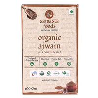 Thumbnail for Samasta Foods Organic Ajwain (Carom Seeds) - Distacart