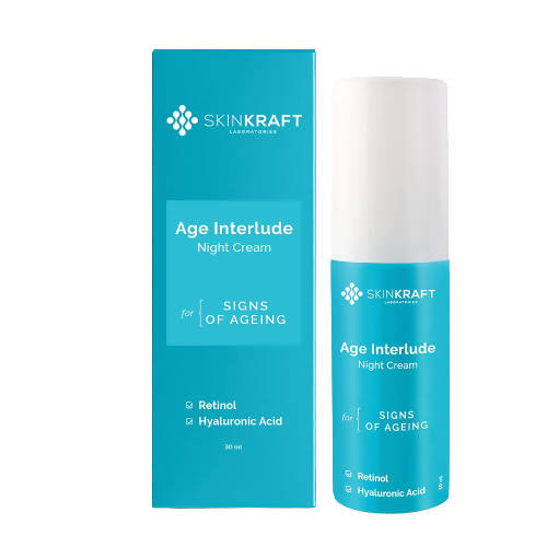 SkinKraft Interlude Retinol Night Cream - Distacart