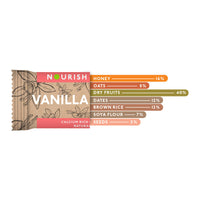 Thumbnail for Nourish Organics Vanilla Nut Bar - Distacart
