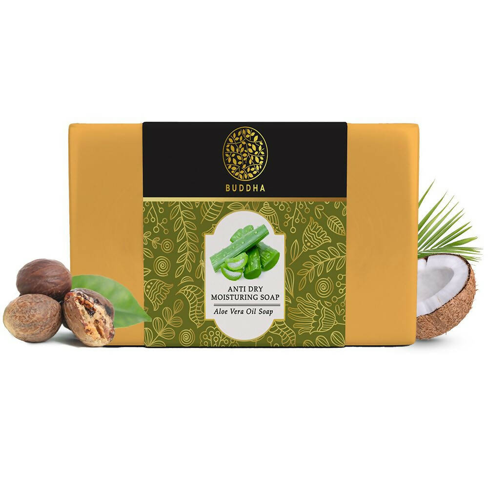 Buddha Natural Anti Dry moisturizing Soap - Skin Glow, Dry and Rough Skin - Distacart