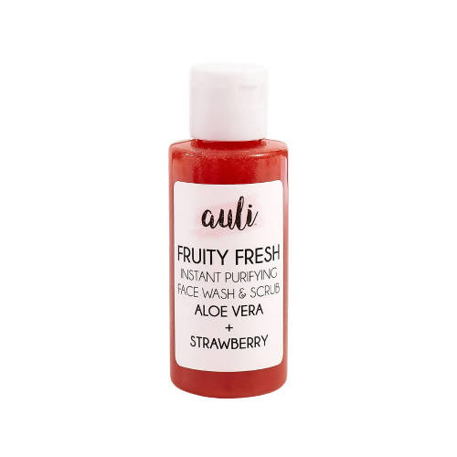 Auli Fruity Fresh Instant Cleansing Face Wash/Scrub - Distacart