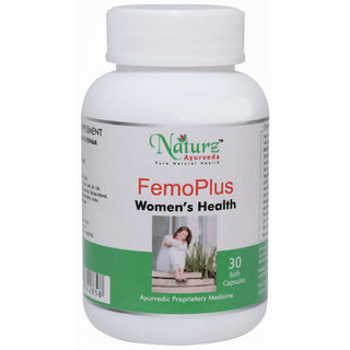 Naturz Ayurveda Femo Plus Women's Health Capsules - Distacart