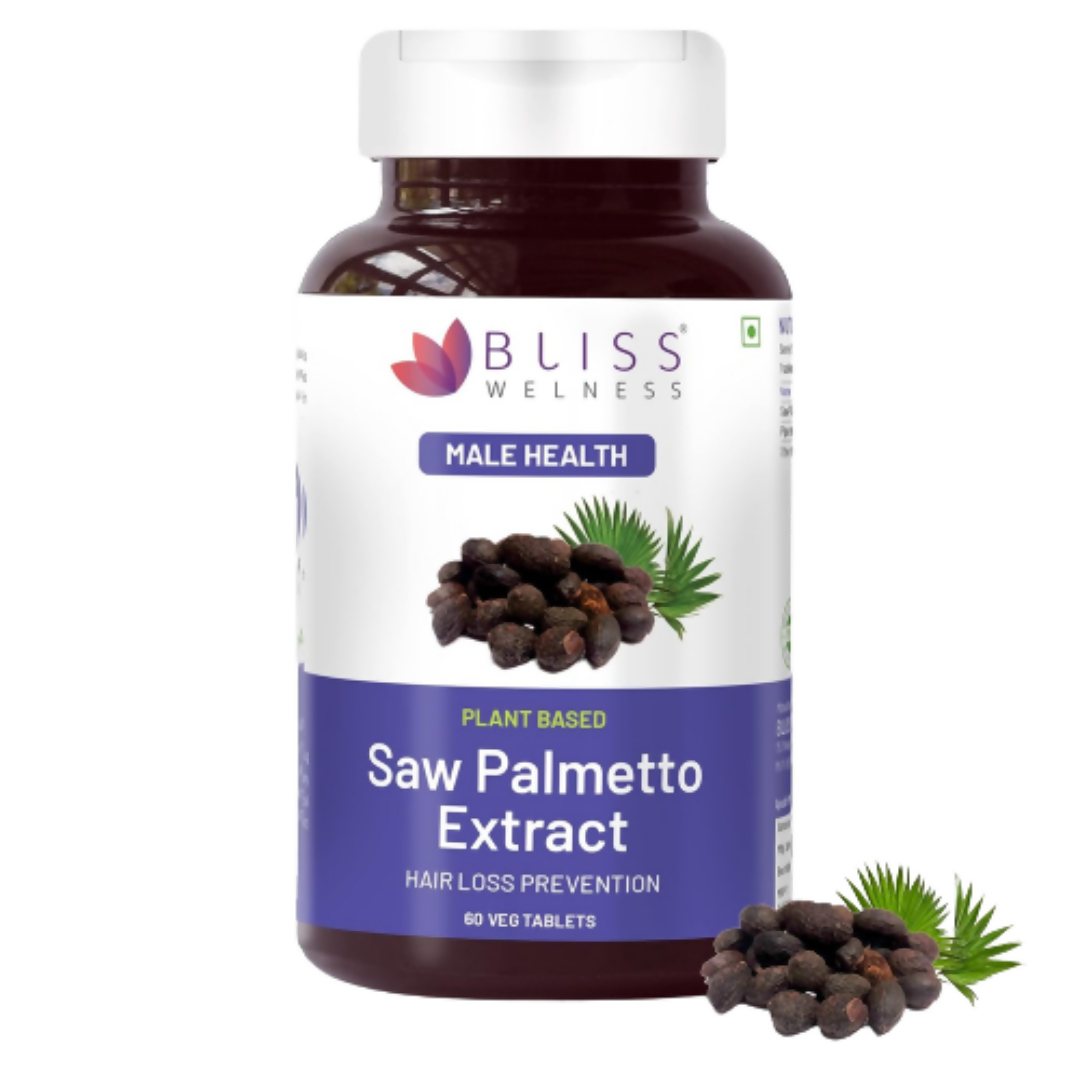 Bliss Welness Saw Palmetto Extract Tablets - Distacart