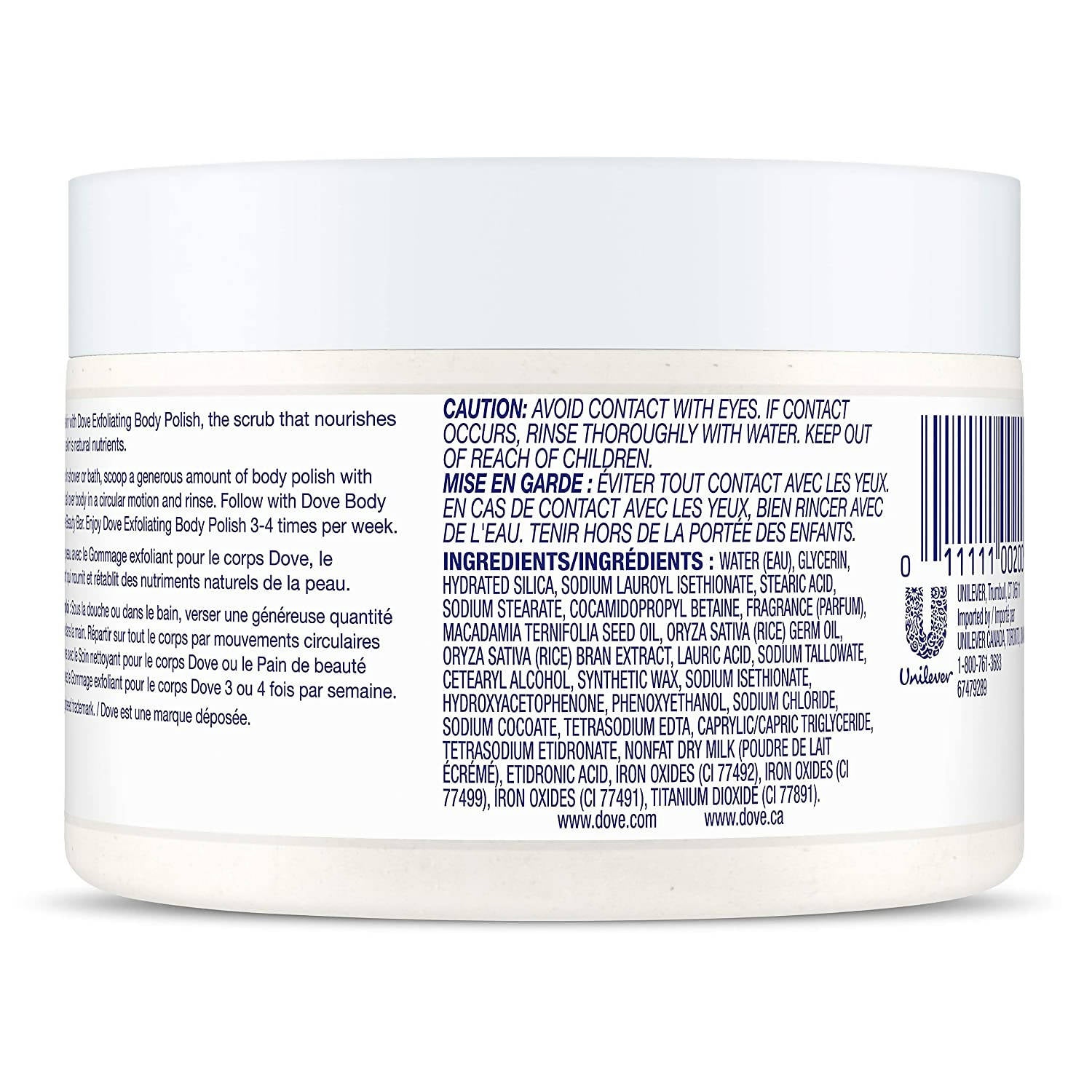 Dove Exfoliating Body Polish Scrub