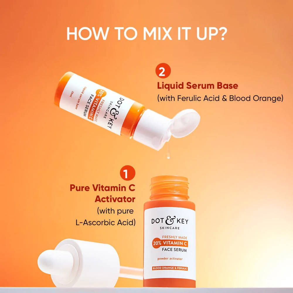Dot & Key 20% Vitamin C Face Serum with Blood Orange - Distacart