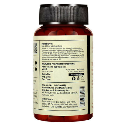 Jiva Ayurveda Karela Jamun Juice & Diatrin Tablets Combo - Distacart