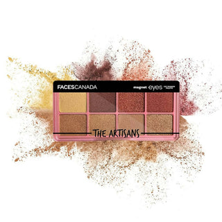Faces Canada Magneteyes 8 in 1 Eyeshadow Palette - The Artisans - Distacart