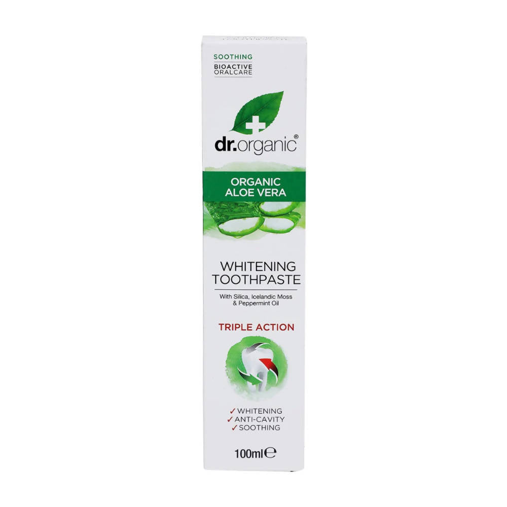 Dr.Organic Aloe Vera Toothpaste - Distacart