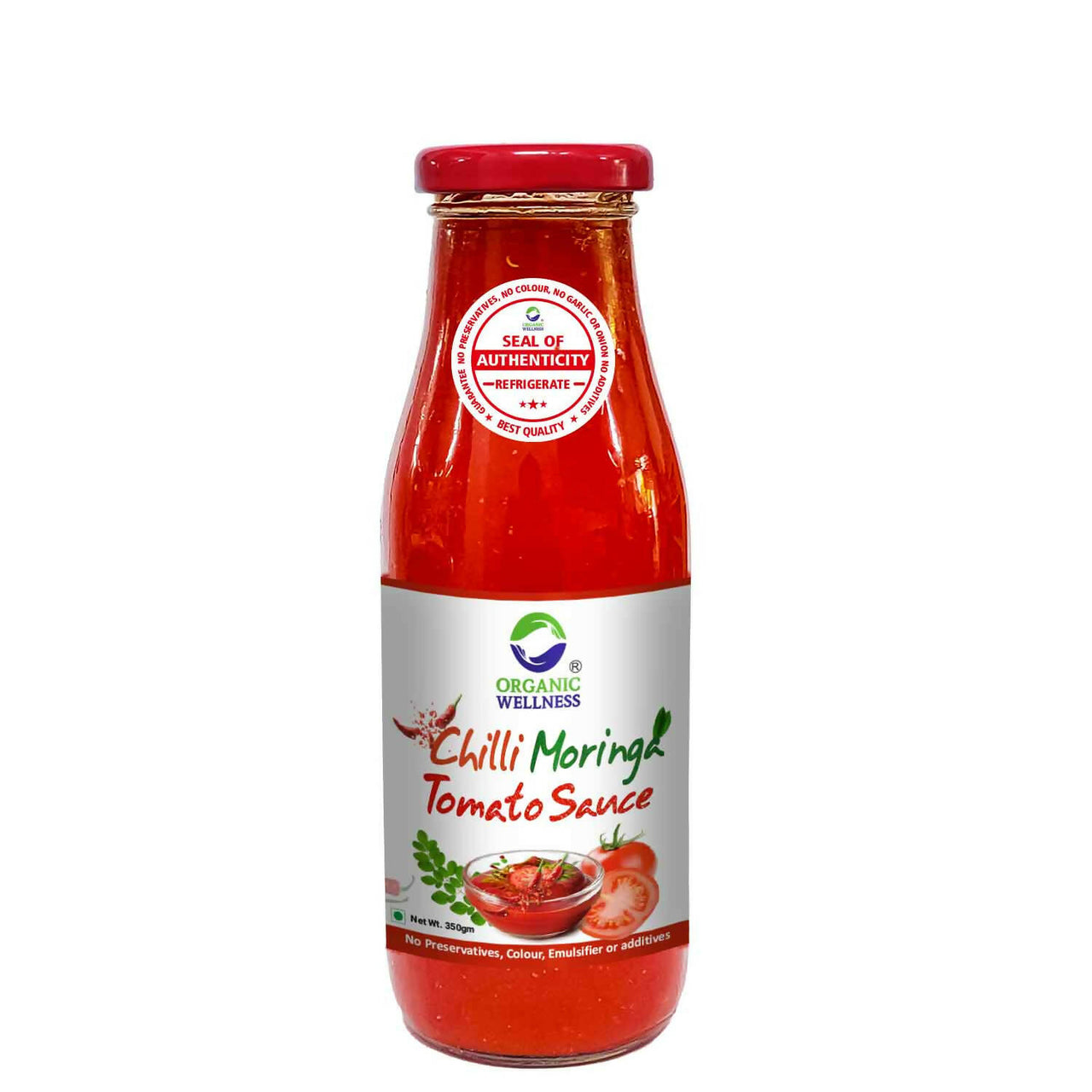 Organic Wellness Chilli Moringa Tomato Sauce - Distacart