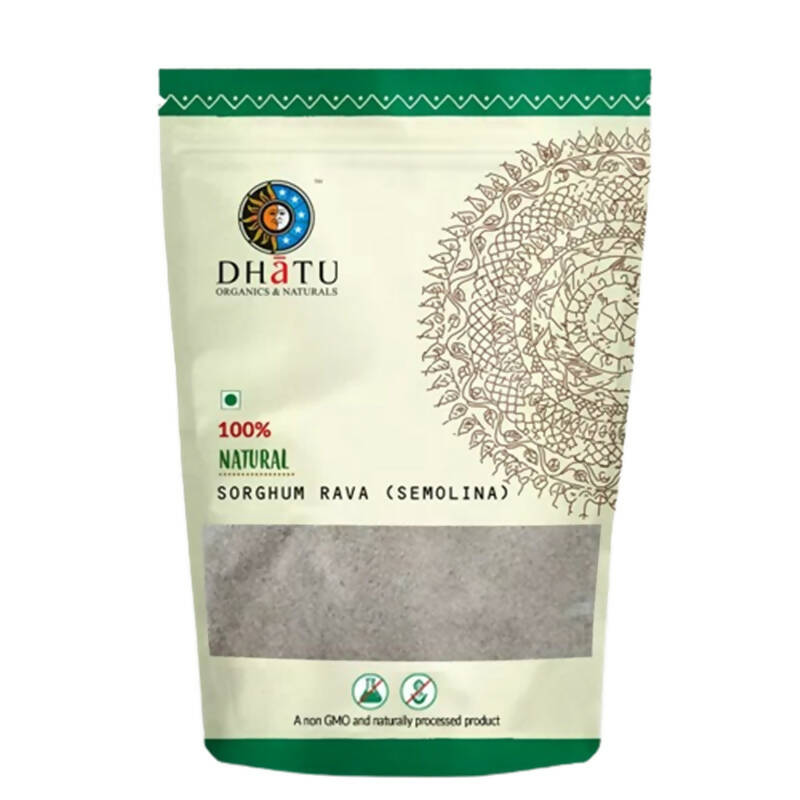 Dhatu Organics & Naturals Sorghum Rava (Semolina) - Distacart