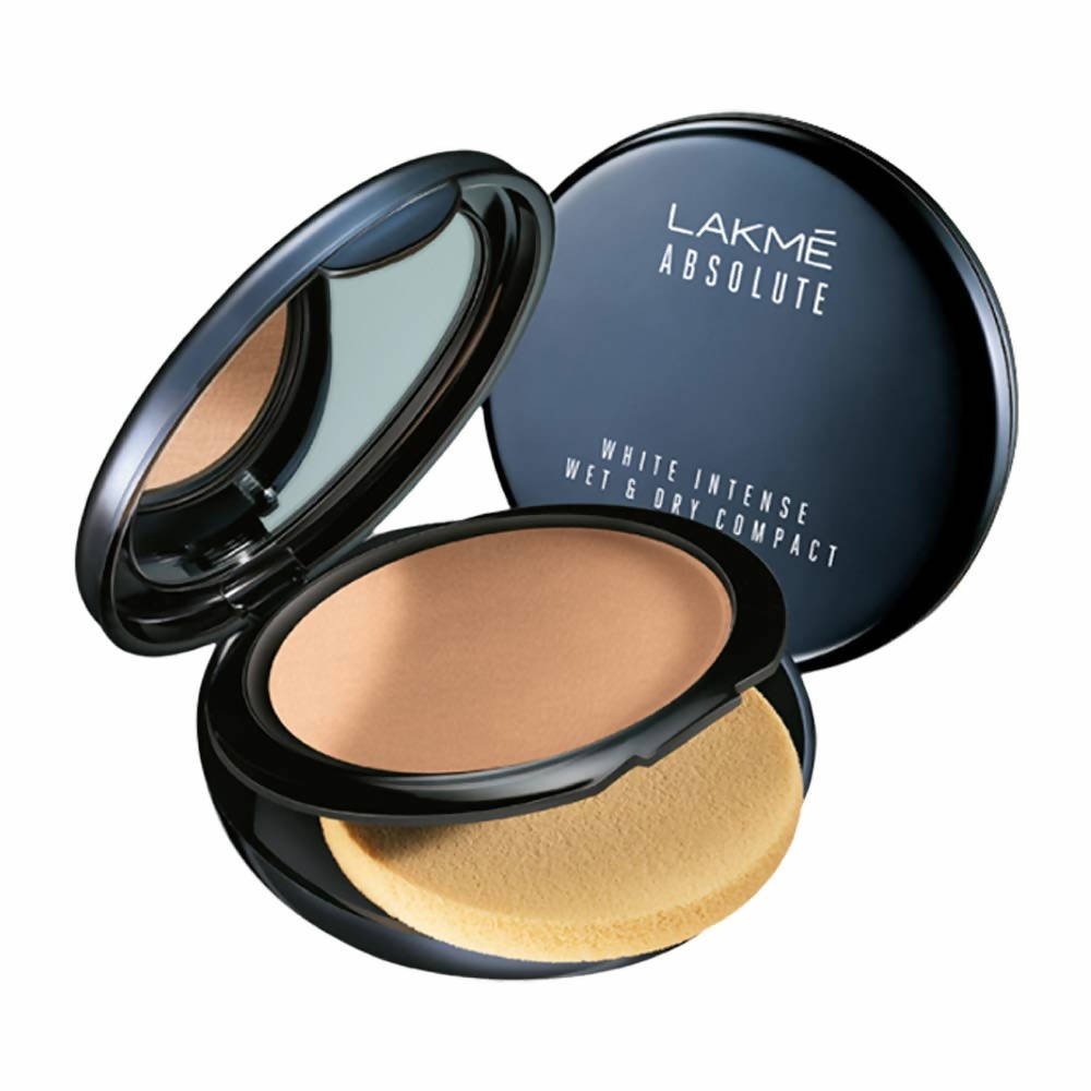 Lakme Absolute White Intense Wet and Dry Compact - Almond Honey - Distacart