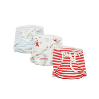 Thumbnail for Cuddle Care Cute Padded Nappy for Toddlers -Nautical Smiles - Distacart
