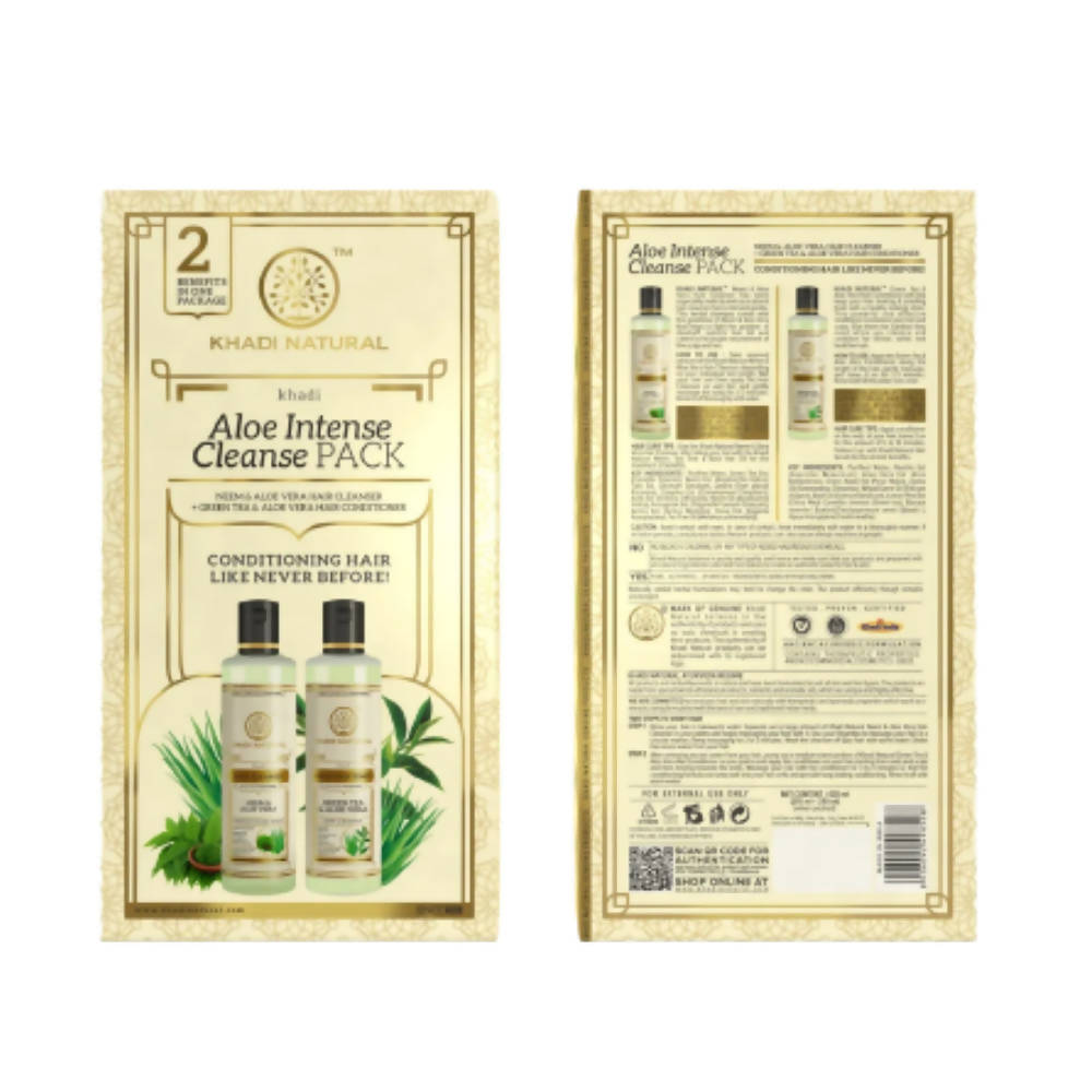 Khadi Natural Aloe Intense Clean Pack