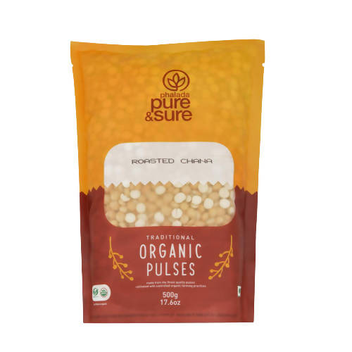 Pure &amp; Sure Roasted Chana Traditional Organic Pulses