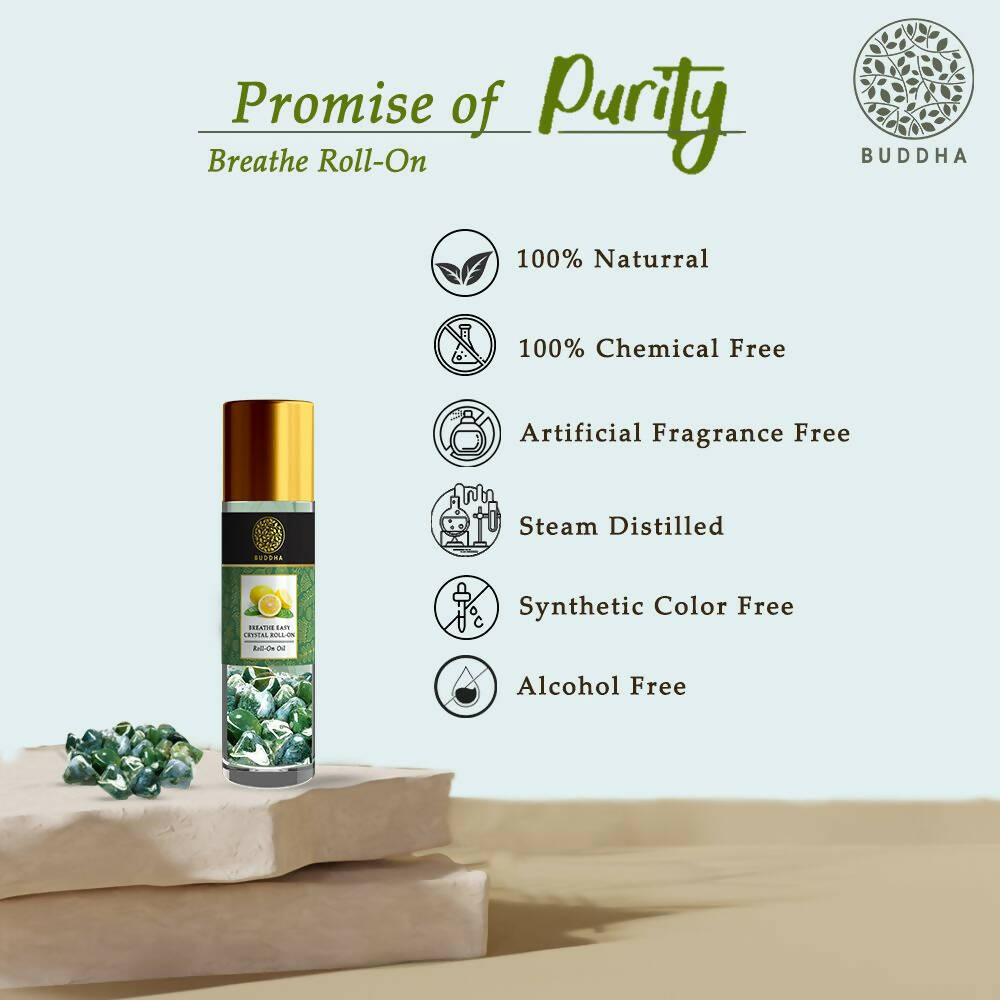Buddha Natural Breathe Easy Crystal Roll On - Distacart