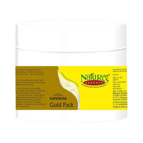Nature's Essence Ravishing Gold Face Pack - Distacart