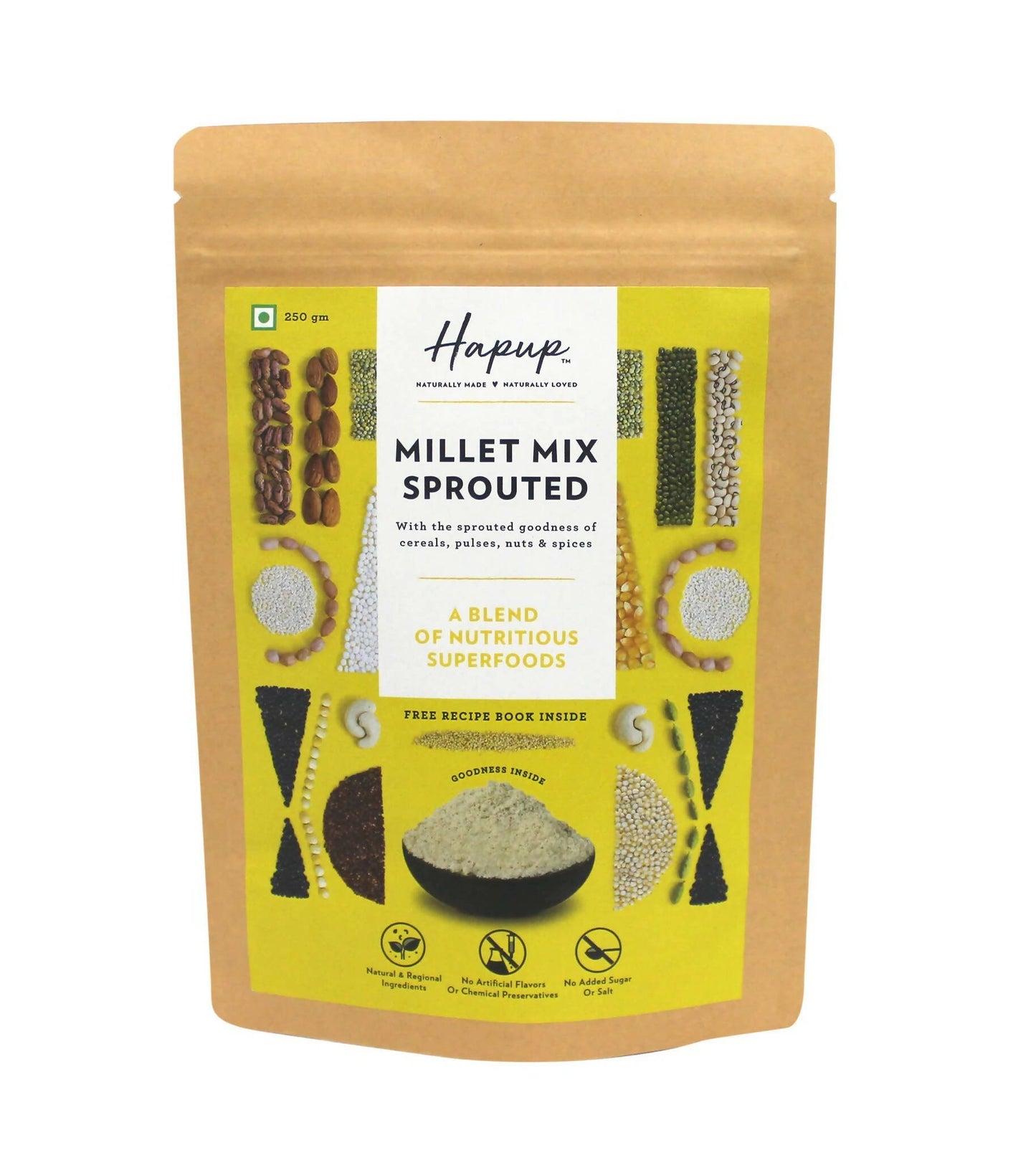 Hapup Millet Mix Sprouted - Distacart