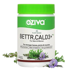 Thumbnail for OZiva Plant Based Bettr.CalD3+ Capsules For Men And Women - Distacart