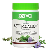 Thumbnail for OZiva Plant Based Bettr.CalD3+ Capsules For Men And Women - Distacart