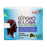 Thumbnail for Allen Homeopathy Gingko Biloba Capsules