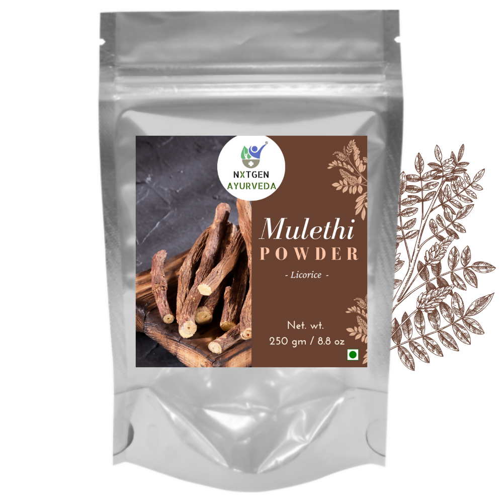Nxtgen Ayurveda Mulethi / Yashtimadhu Powder - Distacart