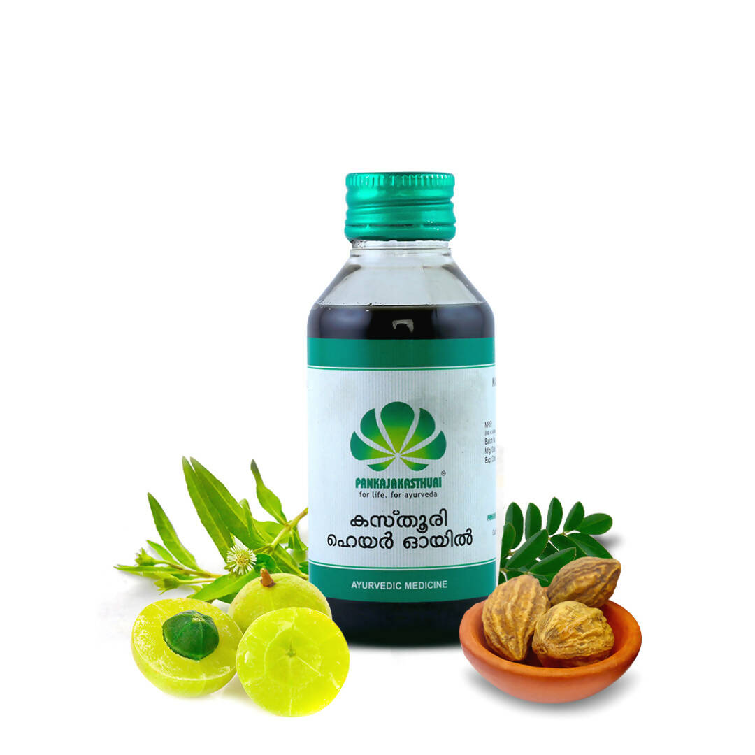 Pankajakasthuri Kasthuri Hair Oil - Distacart