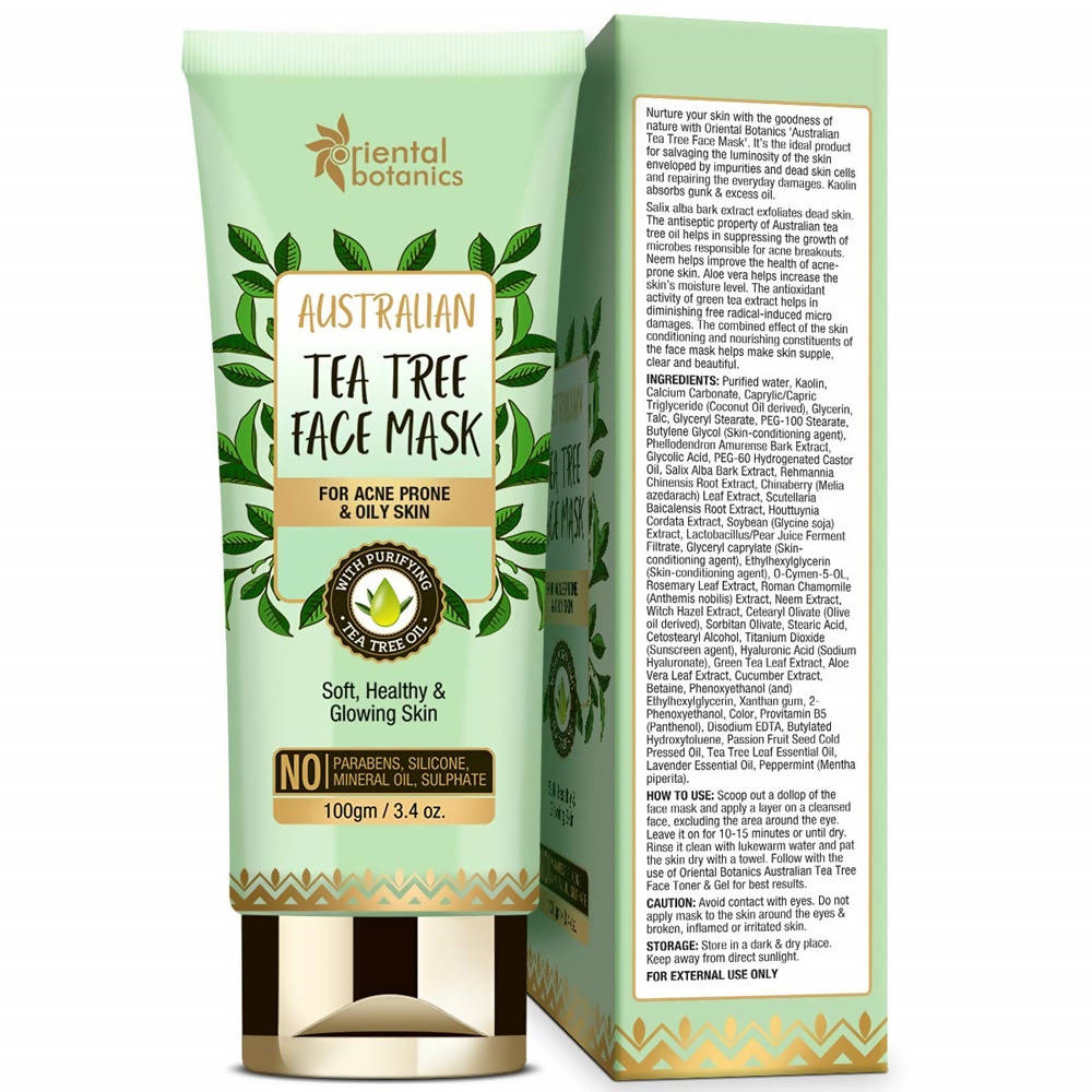 Oriental Botanics Australian Tea Tree Face Mask