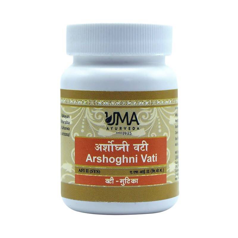Uma Ayurveda Arshoghni Vati - Distacart