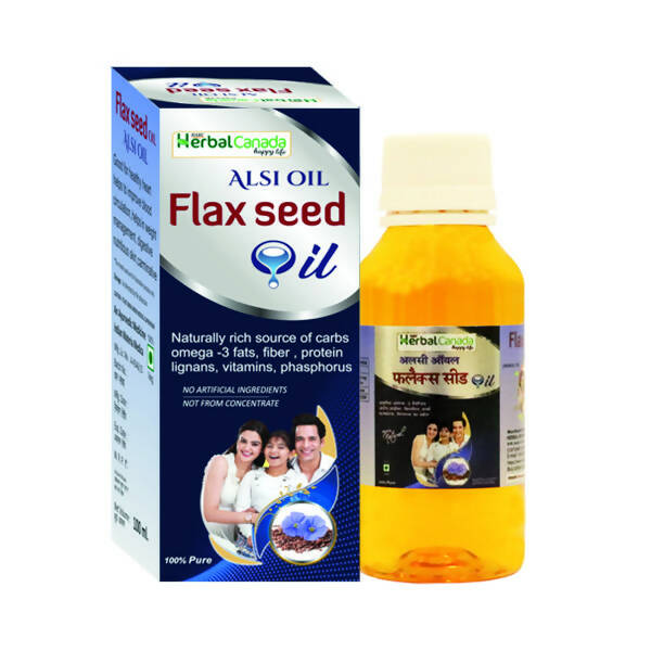 Herbal Canada Flax Seed Oil - Distacart