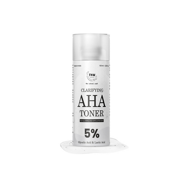 The Natural Wash Clarifying AHA Toner With 5% Glycolic & Lactic Acid - Distacart