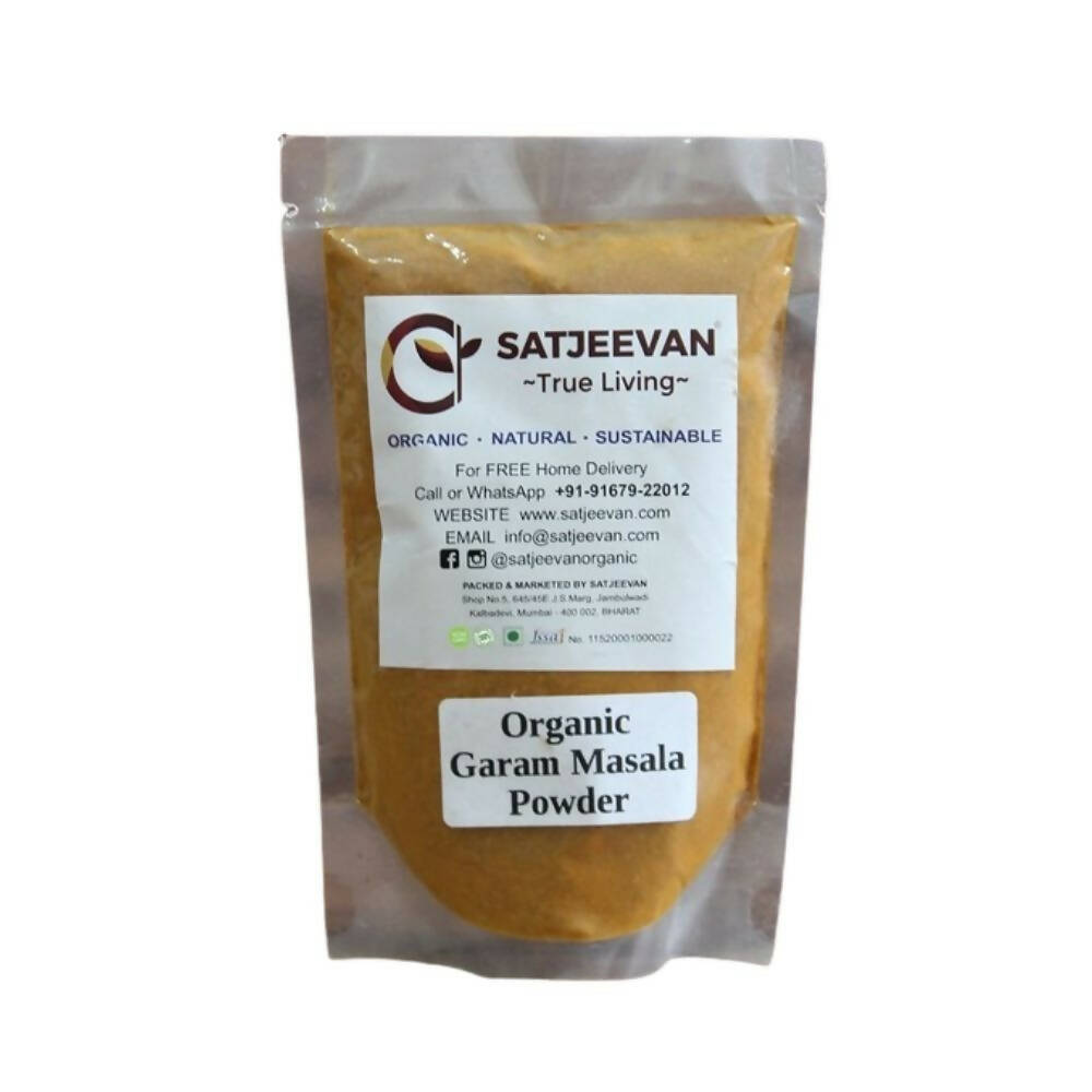 Satjeevan Organic Garam Masala Powder - Distacart