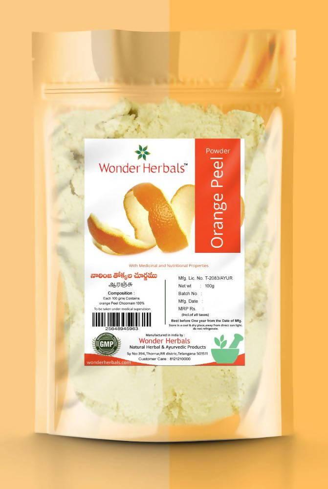 Wonder Herbals Orange Peel Face Pack