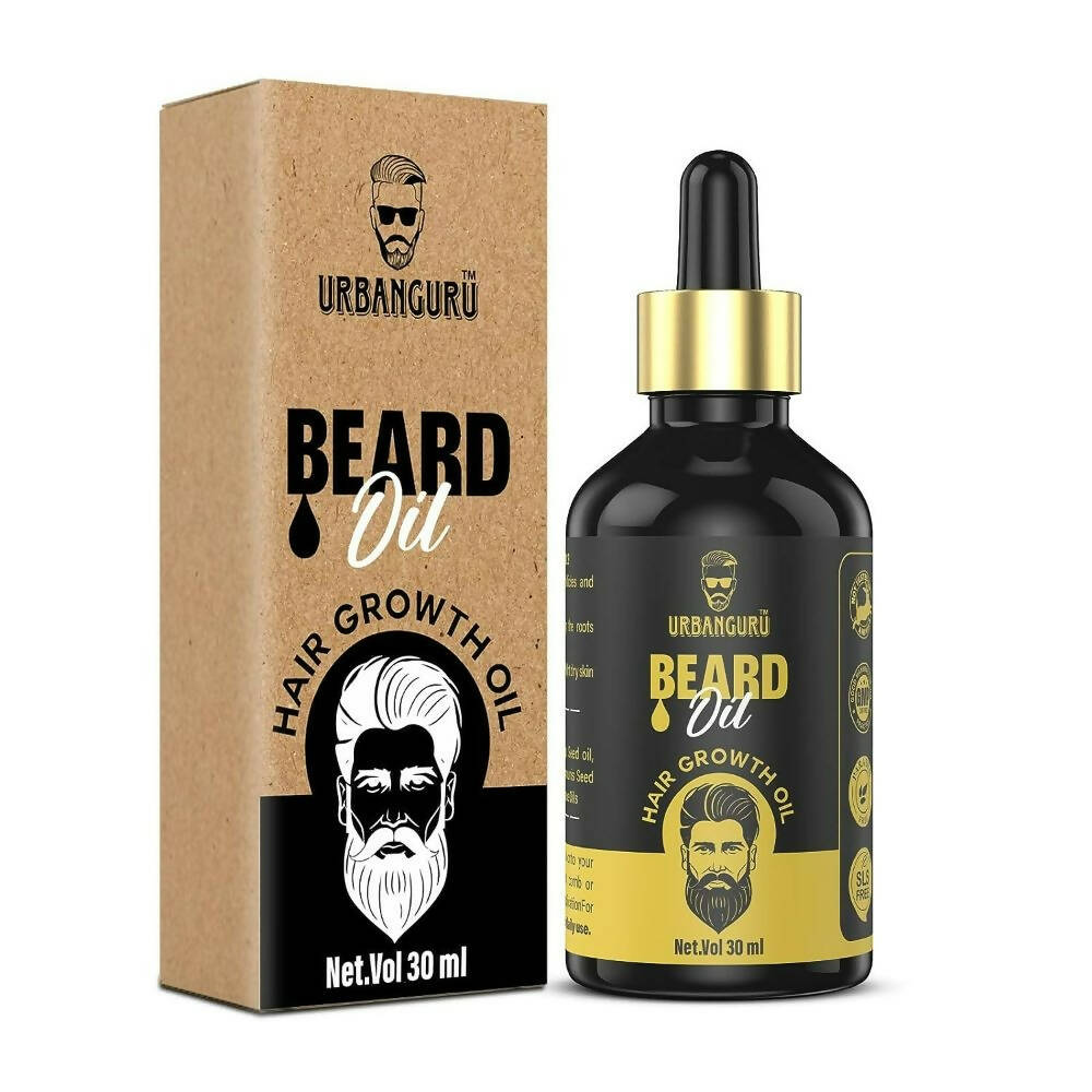 Urbanguru Men's Beard & Hair Growth Oil - Distacart