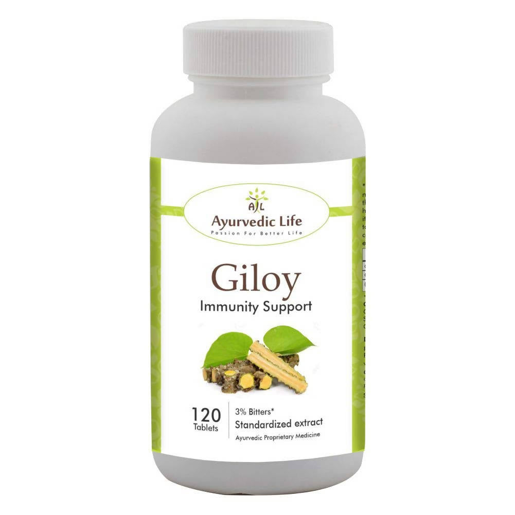Ayurvedic Life Giloy Immunity Support Tablets - Distacart