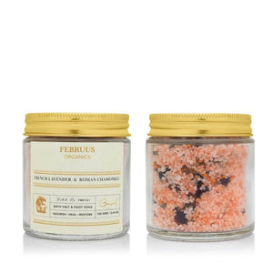 Februus Organics French Lavender & Roman Chamomile Bath Salt - Distacart