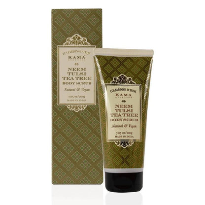 Kama Ayurveda Neem Tulsi Tea Tree Body Scrub - Distacart