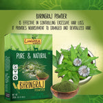 Thumbnail for Luxura Sciences Natural Bhringraj Powder for hair growth and conditioning - Distacart