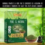 Thumbnail for Luxura Sciences Natural Bhringraj Powder for hair growth and conditioning - Distacart