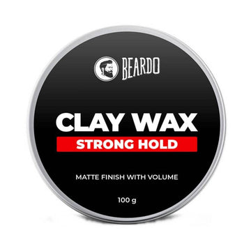 Beardo Hair Clay Wax - Strong Hold - Distacart
