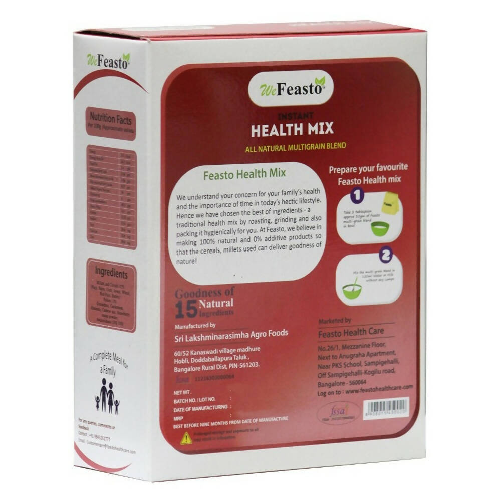 Wefeasto Instant Health Mix Strawberry Flavor - Distacart