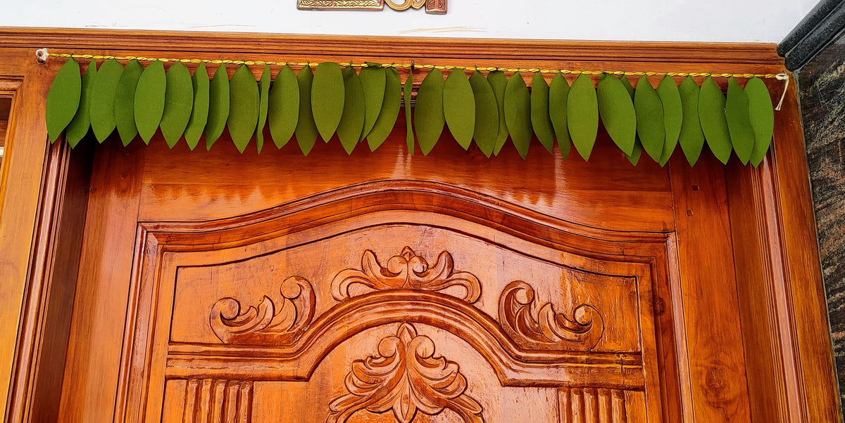 Fabric Leaf Toran - Distacart