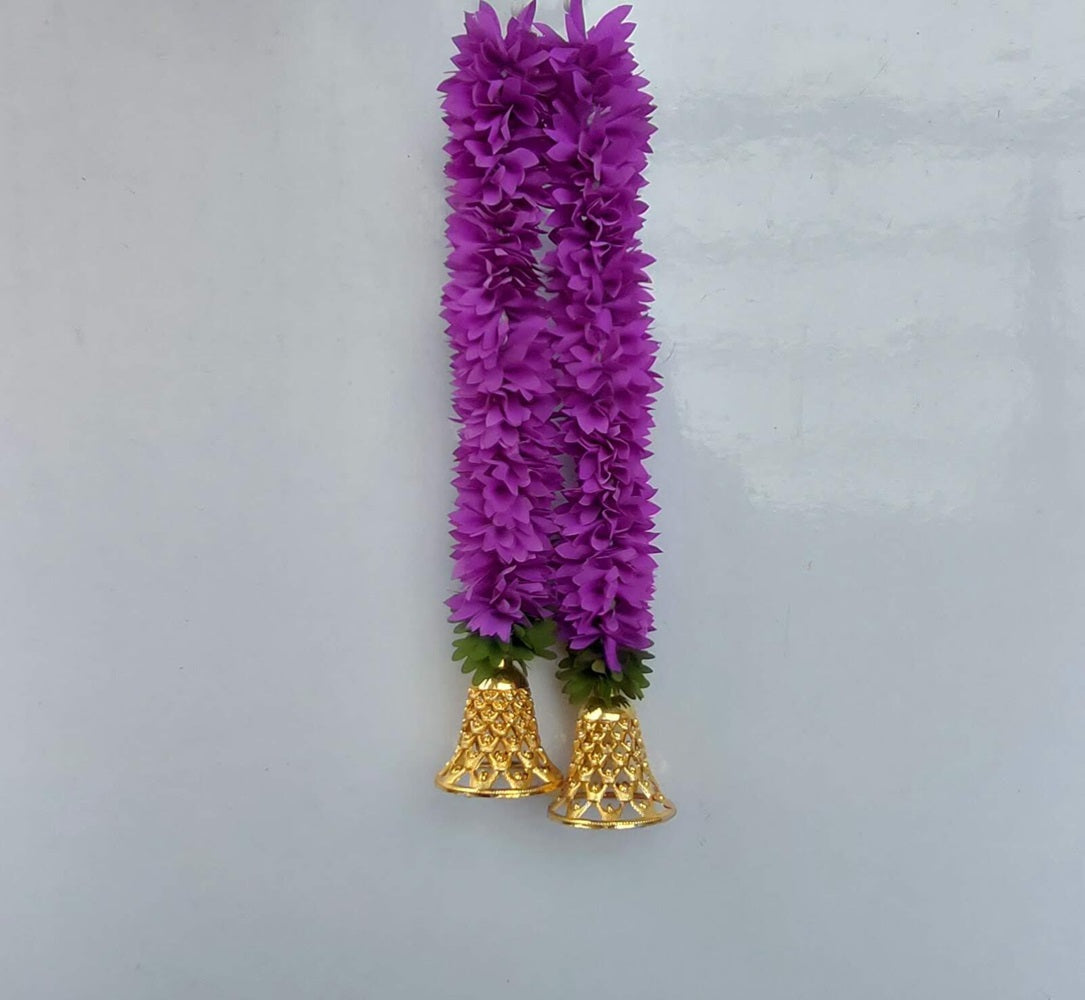 Purple Fabric Hangings - Distacart