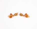 Thumbnail for Gold-Plated Alloy Pearl And Beads Mala Pendant Set - The Pari - Distacart