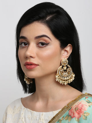 Kundan Earrings - Ruby Raang - Distacart