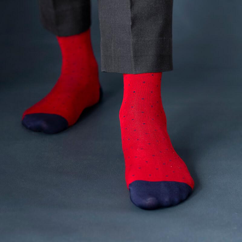 Socksoho Luxury Men Socks Merlot Edition