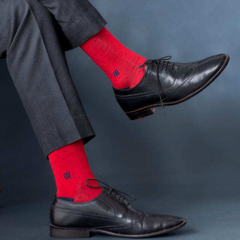 Socksoho Luxury Men Socks Merlot Edition