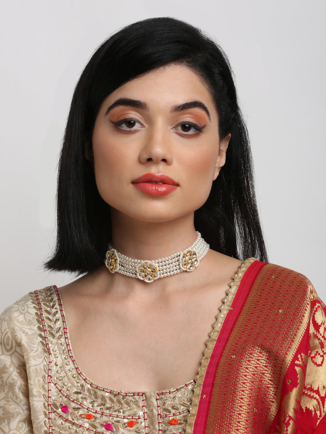 Kundan Choker - Ruby Raang - Distacart