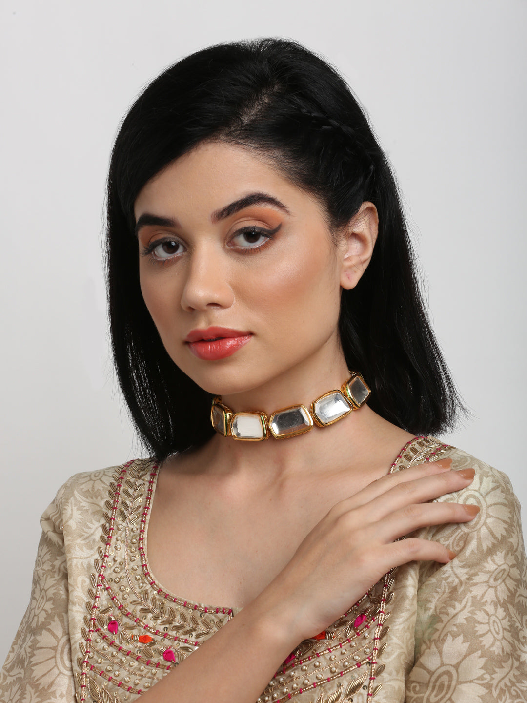 Kundan Choker - Ruby Raang - Distacart